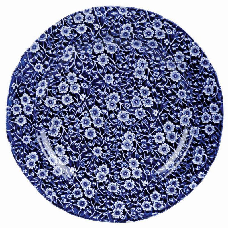 Burleigh Blue Calico Dinner Plate 26.5cm image number 0